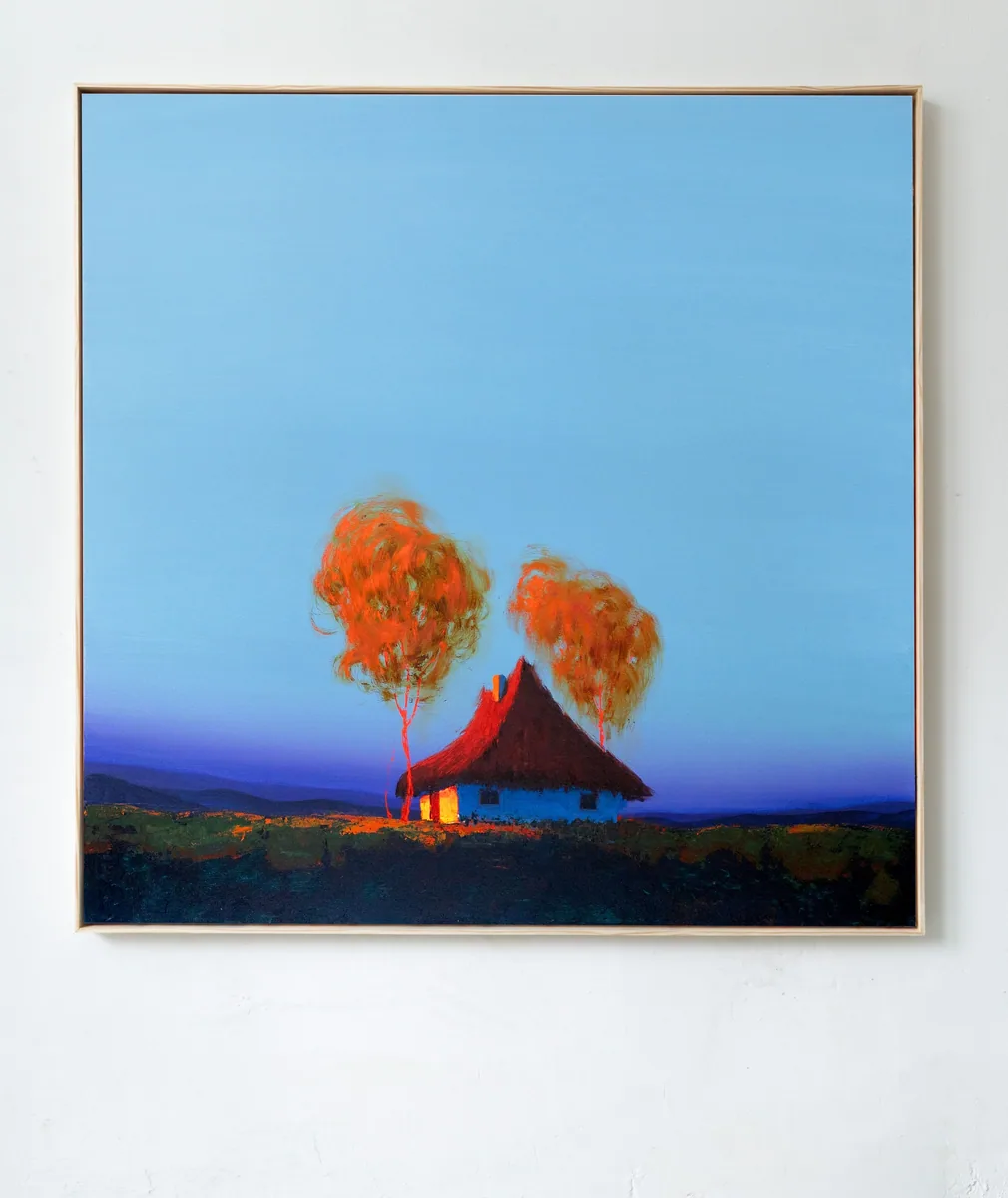 Day’s End Light, acrylic on canvas