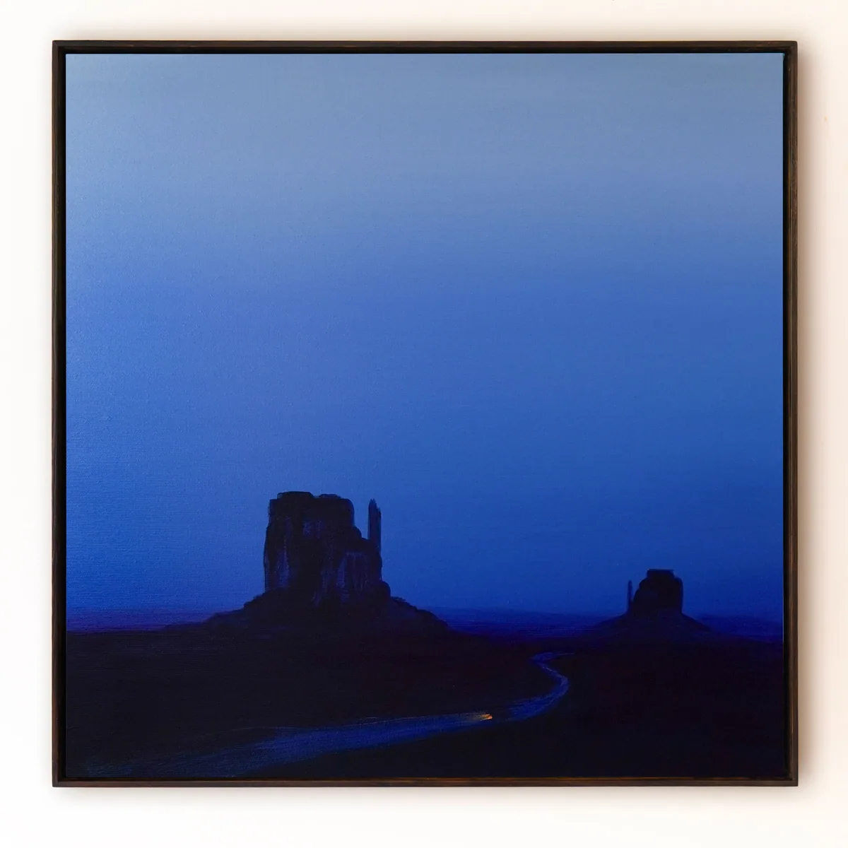 Blue Hour Passage, acrylic on canvas