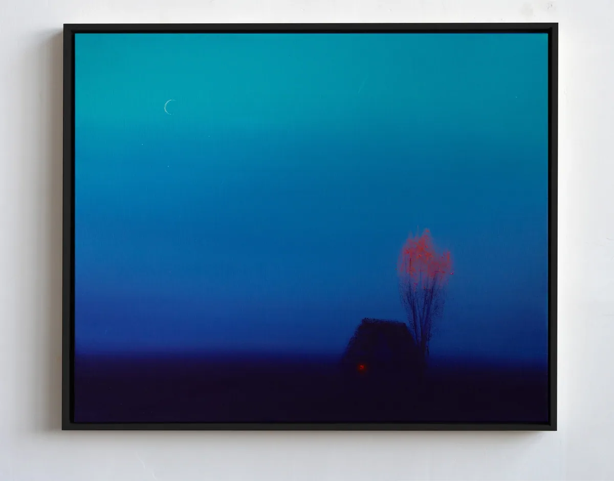 Gone Light, acrylic on canvas