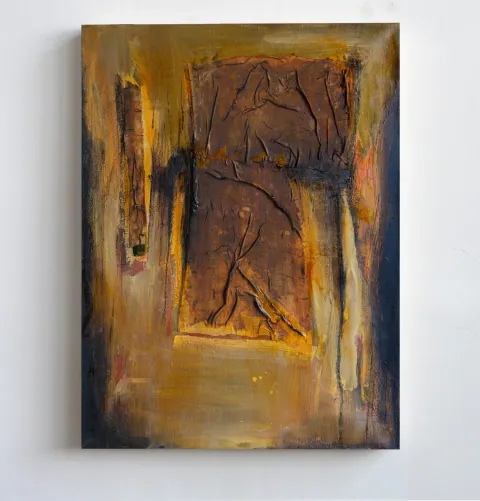 Faded Memory, acrylic on canvas by Bohdan Katolyk