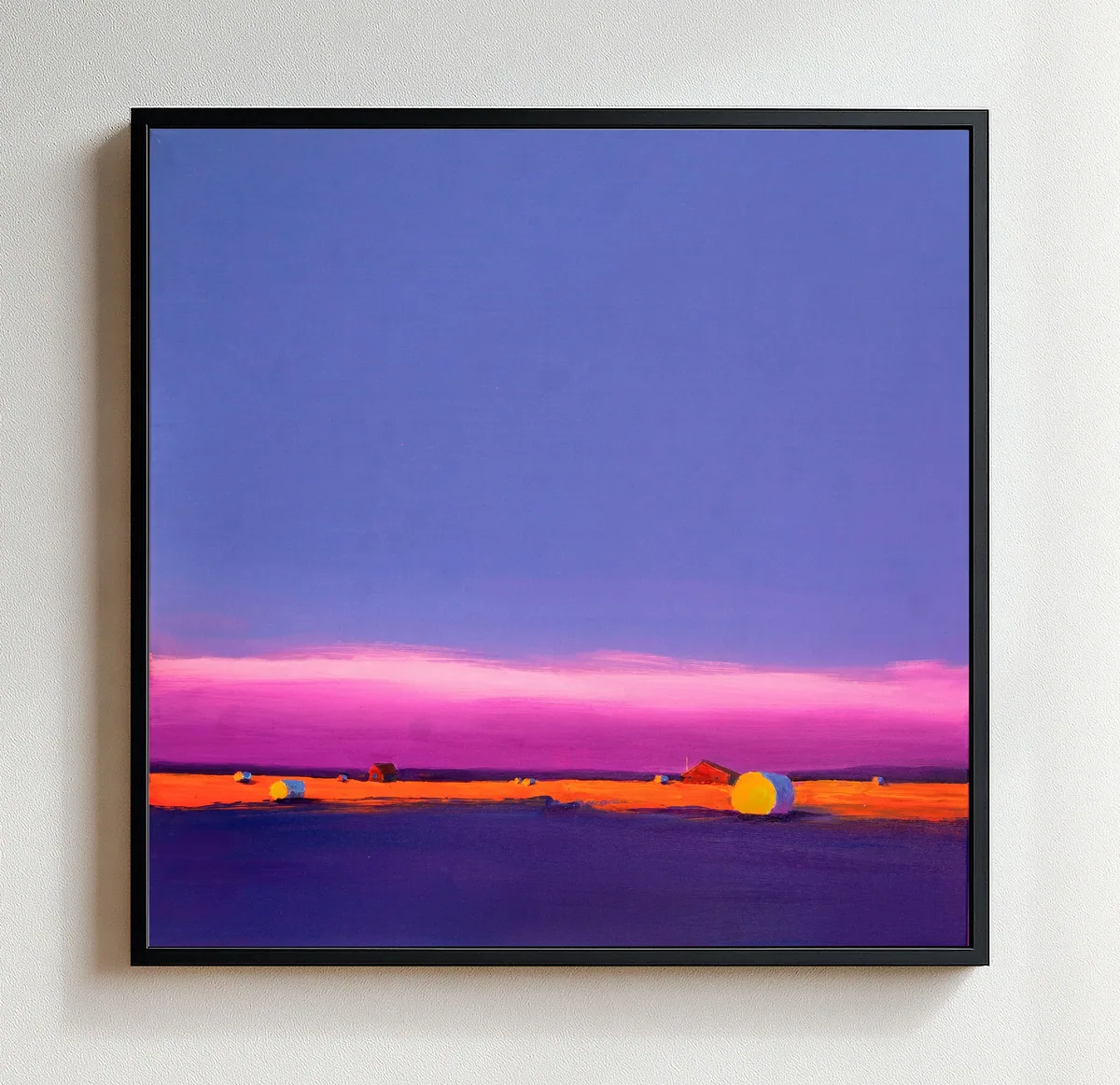 Evening Rounds, acrylic on canvas