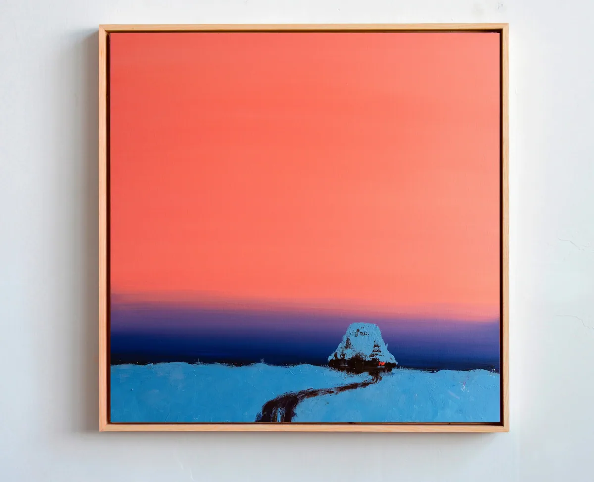 Last Warm Light, acrylic on canvas