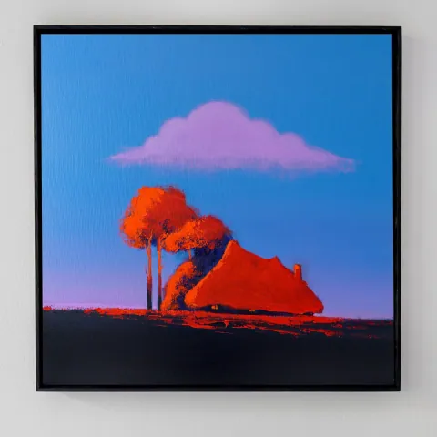 Ember Ridge, acrylic on canvas by Bohdan Katolyk