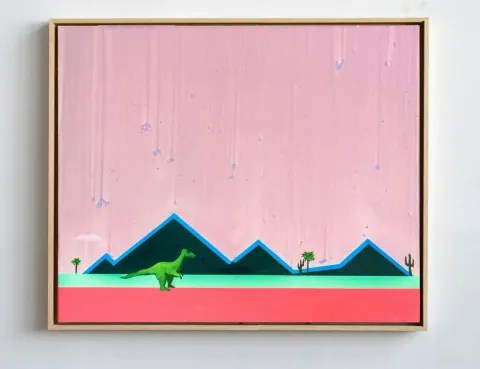 The Last Day, acrylic on canvas by Bohdan Katolyk