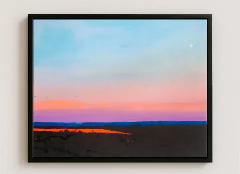 Pastel Skies, acrylic on canvas by Bohdan Katolyk