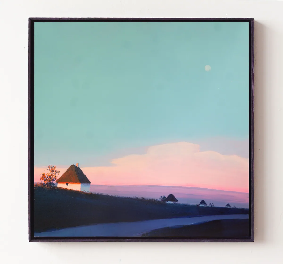 Sunrice, acrylic on canvas